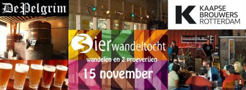Bierwandeltocht De Pelgrim & Kaapse Brouwers